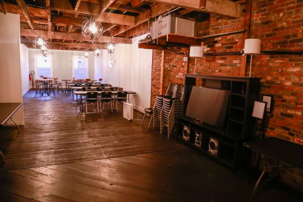 The Parlor is a rentable space for your event, party or meeting.